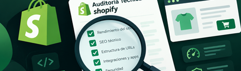 Technical audit of a Shopify store