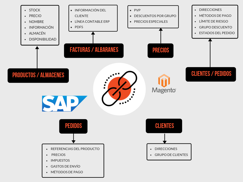 conector magento SAP